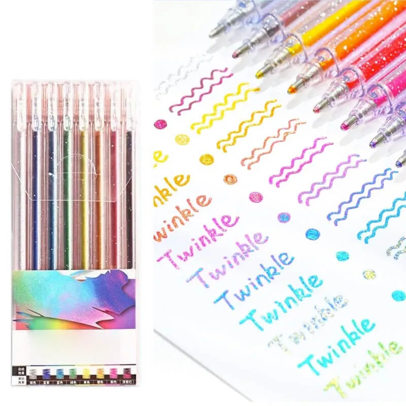 Glitter Gel Pen Set